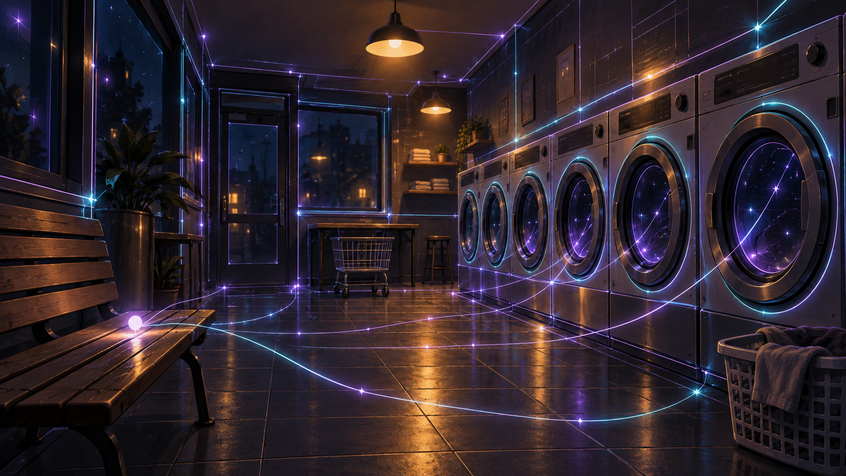 MiniMax H3 laundromat: 15 seconds from hand-side graphics to the whole room