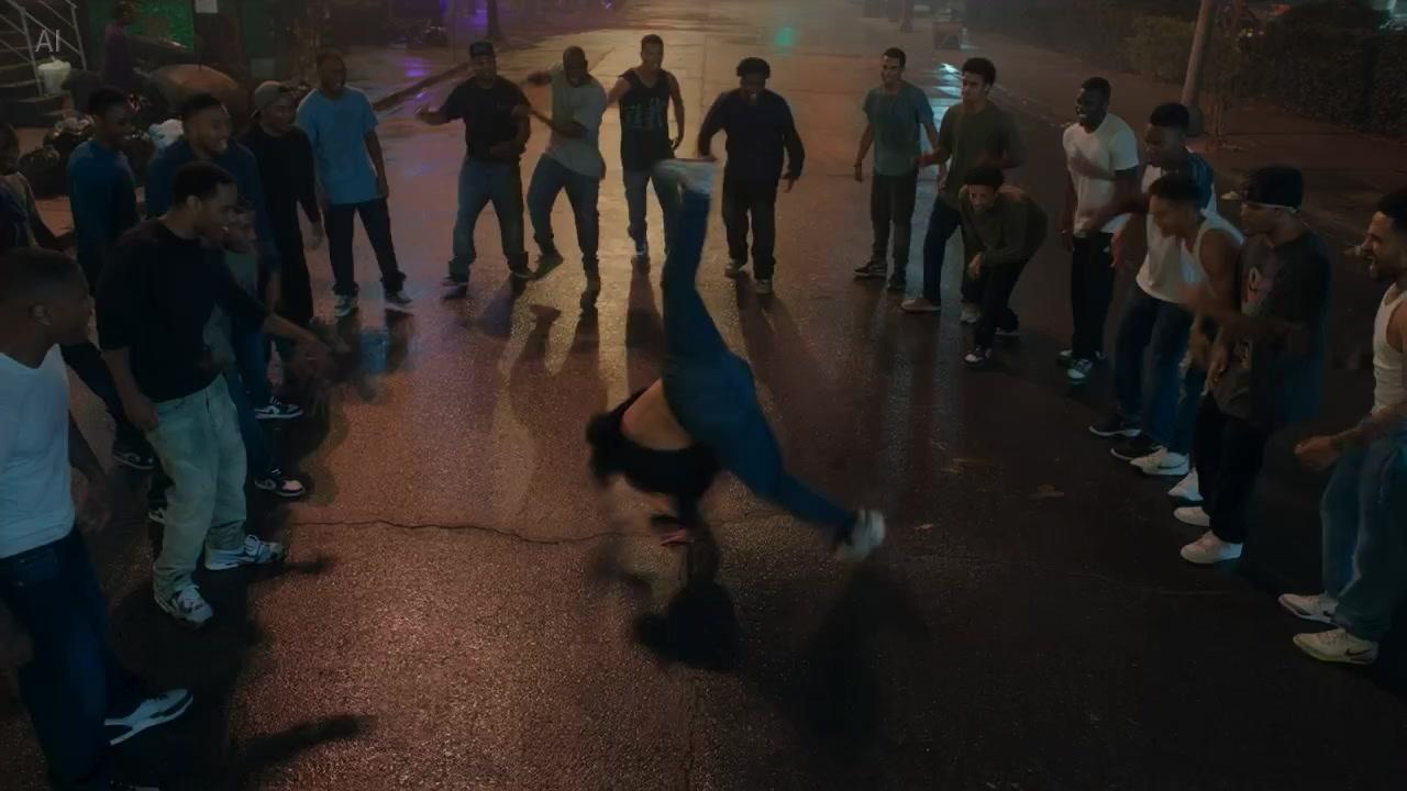MiniMax H3 cinematic street dance scene